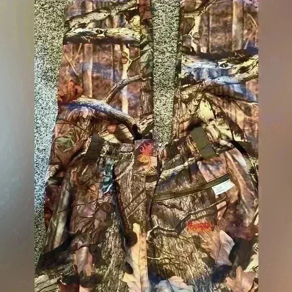 Browning Hells Canyon Pants small Brown Green Hunting Pants odor smart - Picture 4 of 7